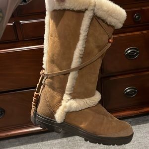 Cozy Native American style Ugg boots